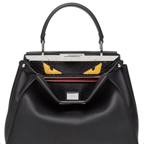 fendi peekaboo二手|Fendi peekaboo monster eyes.